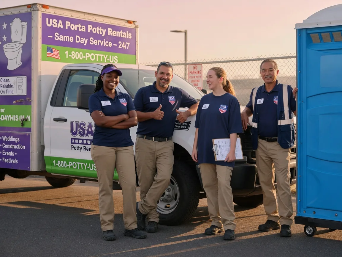 Porta Potty Rental company in Deville, LA
