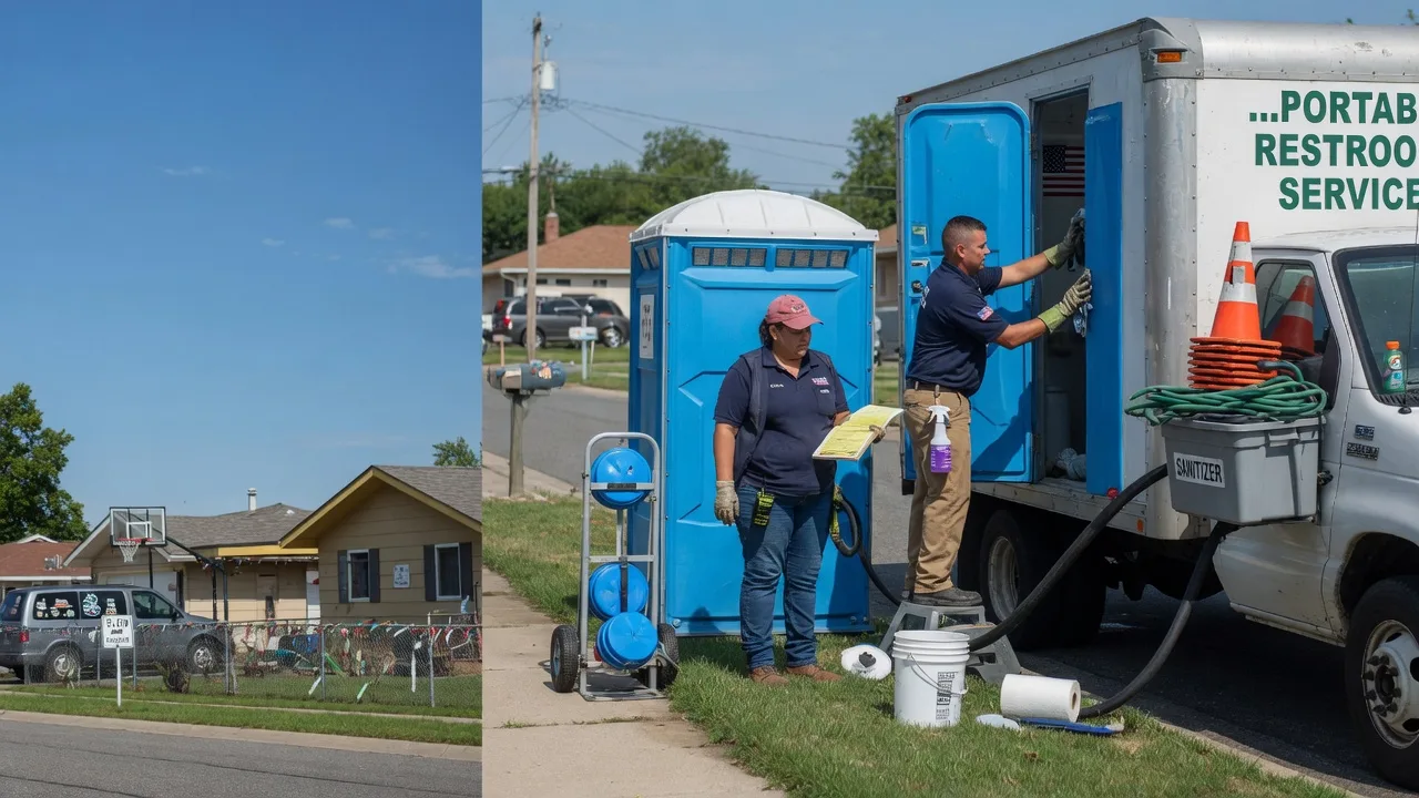 Portable Toilet Rental in Deville, LA near me